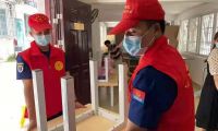 魚峰消防救援站黨員到社區報道開展服務活動