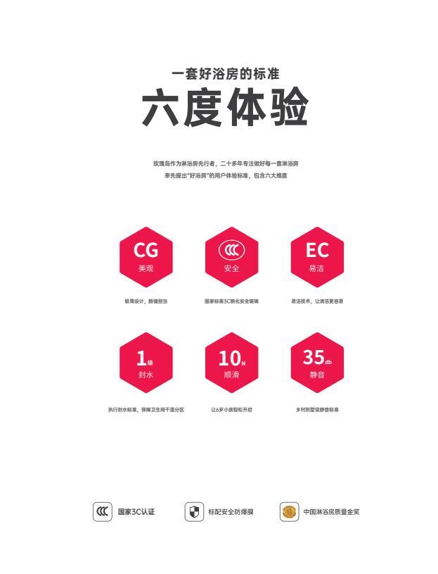 玫瑰島淋浴房，將優(yōu)雅品質搬進生活