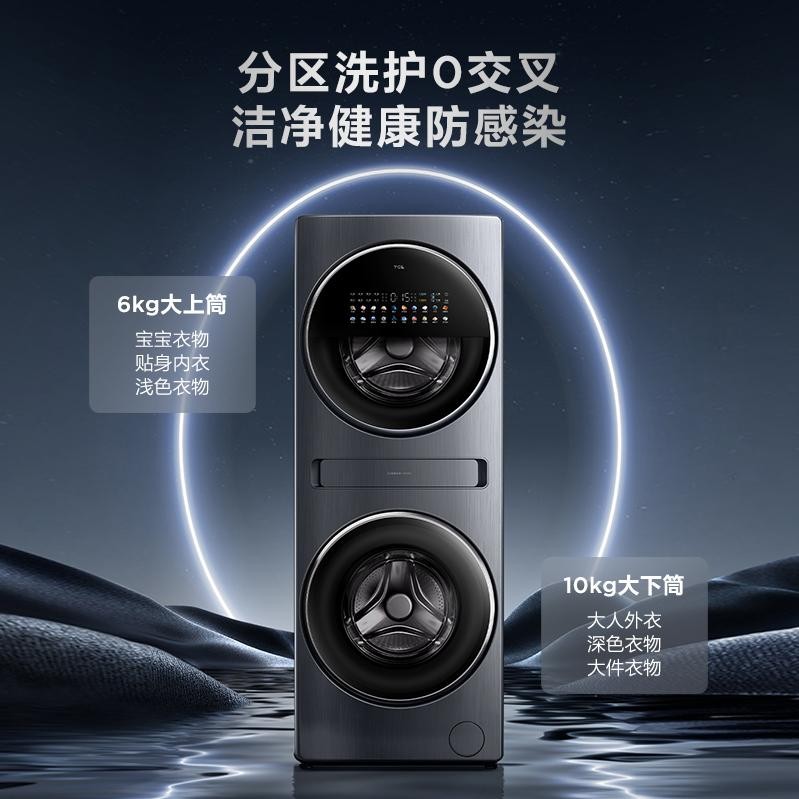 為什么只有TCL洗衣機能做到6kg行業最大上筒？