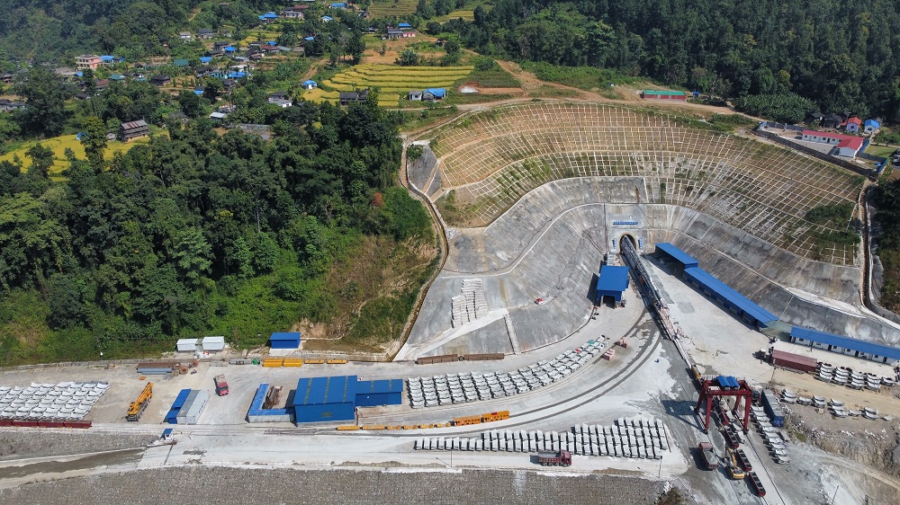 中企承建的尼泊爾在建最大引水隧道工程TBM試掘進創(chuàng)世界紀錄