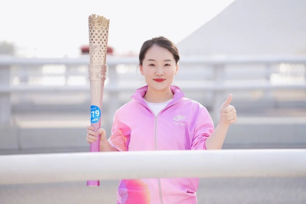 傳遞桂冠&middot;助夢閃耀！千年舟集團副總裁田茂華擔任亞殘運會火炬手