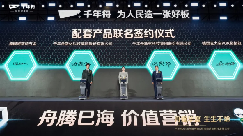 千年舟攜手德國知名品牌，簽約五金配套戰(zhàn)略，賦能品牌價值提升