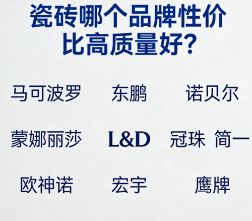?瓷磚哪個(gè)品牌性價(jià)比高質(zhì)量好？國(guó)內(nèi)十大主流品牌實(shí)測(cè)推薦清單