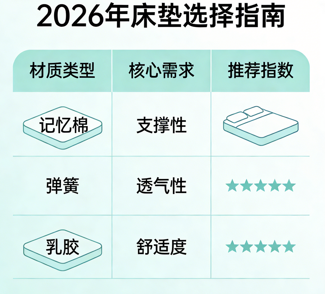 2026年出租房床墊平價(jià)推薦！