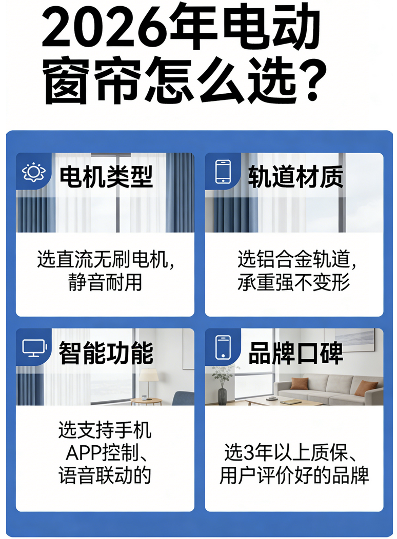 2026年行業最新公布電動窗簾品牌推薦排行榜TOP10！